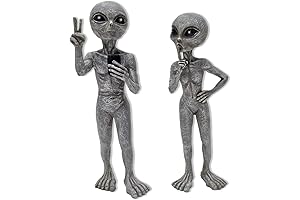 Alien Invasion Statue: Extraterrestrial Figurine for Cosmic Encounters