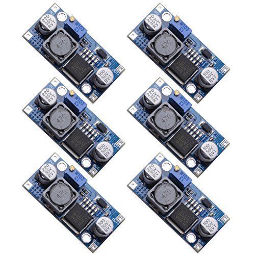 Muzoct 6paquetes XL6009 3–32V a 5–35V DC-DC Adaptador Booster Módulo de Step-up