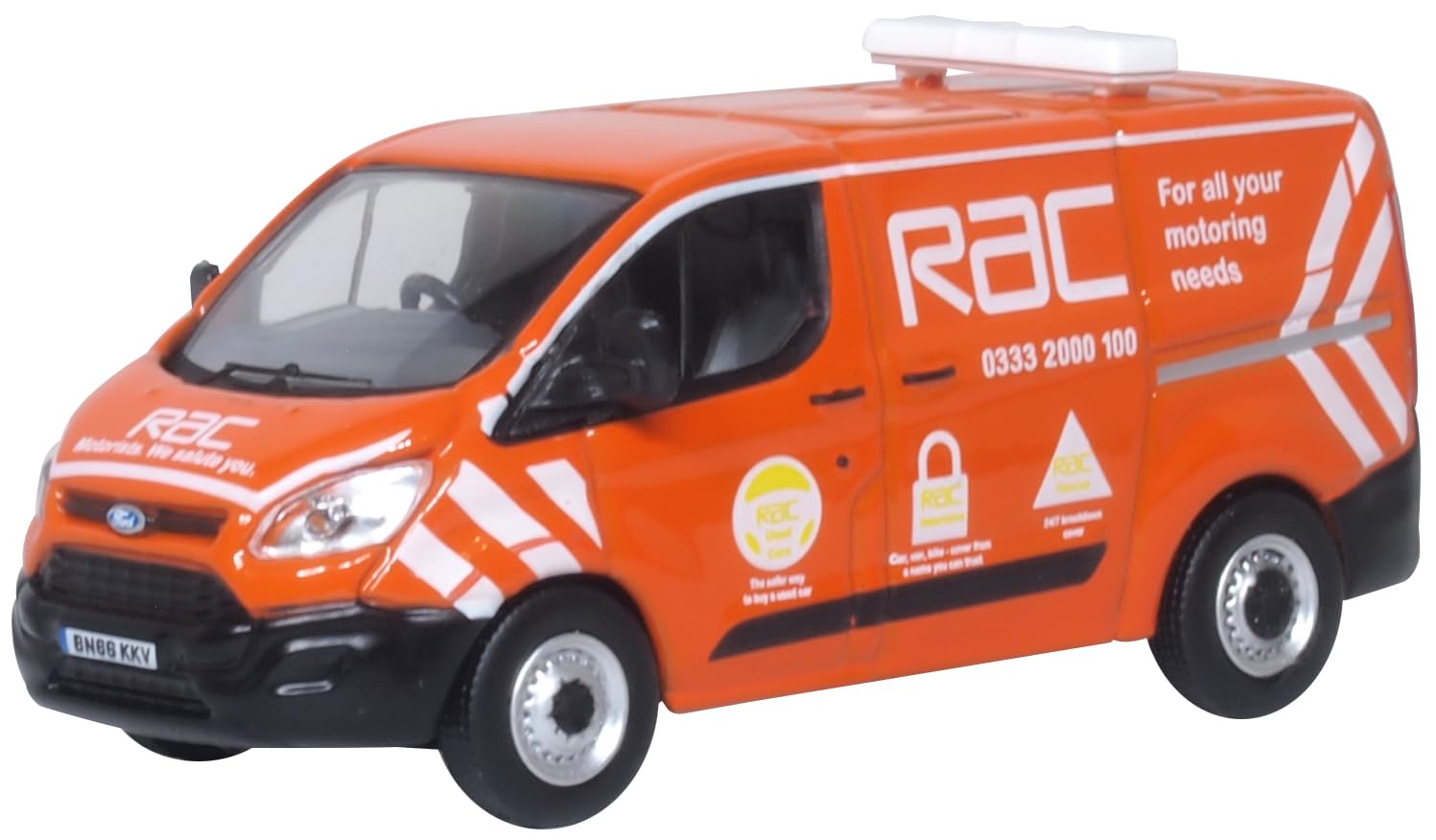 Oxford Diecast 1:76 Ford Transit Custom RAC Collectable model 76CUS003