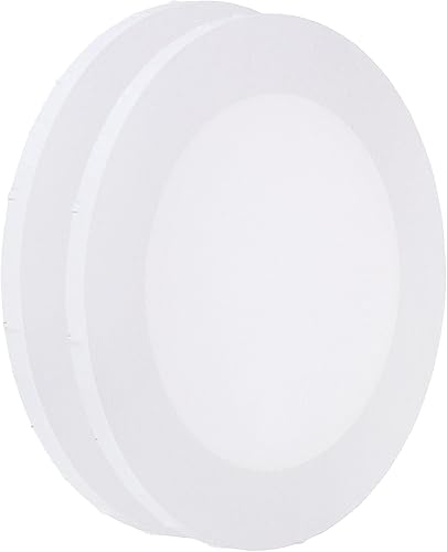 PATIKIL Paneles de lienzo para pintura paquete de 2 paneles redondos de 12 x 12 pulgadas marco de madera en blanco para acrílico óleo pintura de disponible en Yaxa Colombia