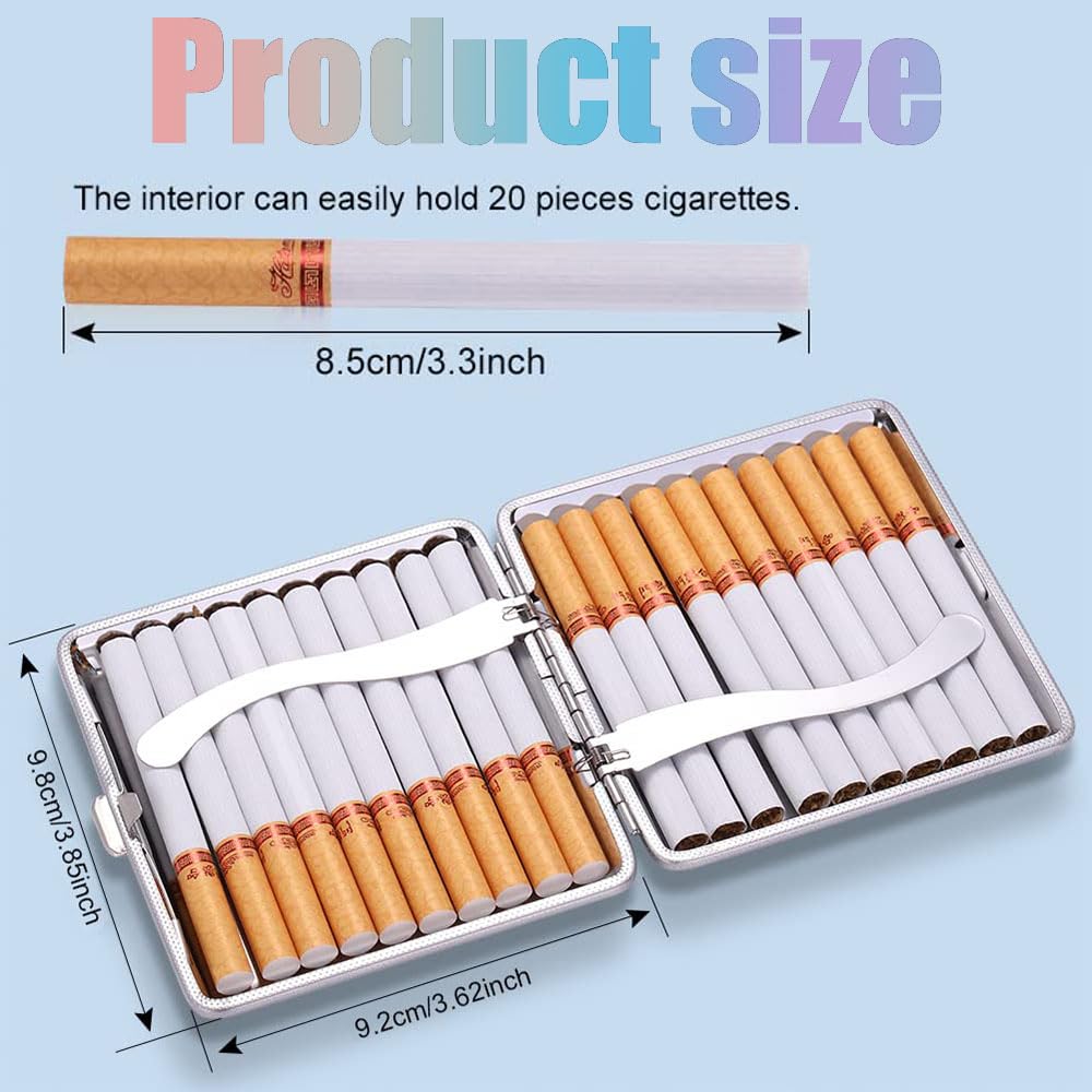 Amazon.com: Bling Diamond Rhinestone Cigarette Case for Women, Metal Cigarette  Holder Bling Crystal Double Sided Cigarette Box for 20 Cigarettes Gift for  Smoker (AB Colourful) : Health & Household