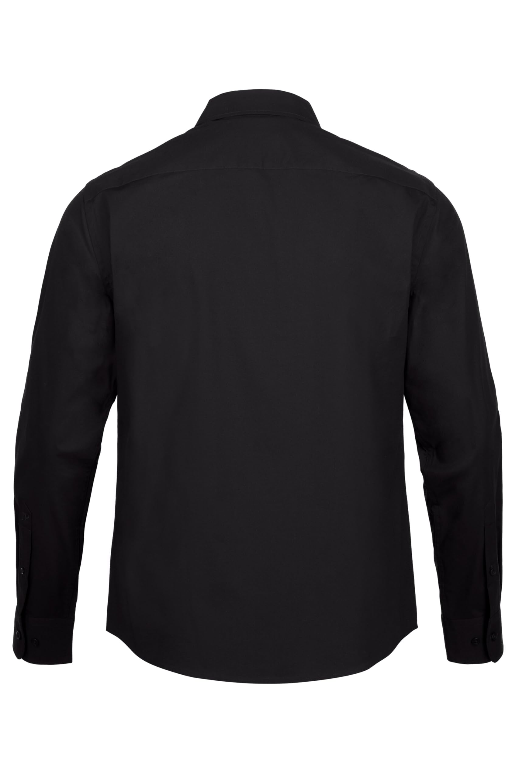 JP 1880 Męska, duże rozmiary, ponadgabarytowa, rozmiar L-8XL, JP1880, FlexNAMIC®, kołnierz kent, nowoczesny krój basic, do 7 XL 808727, czarny, 4XL