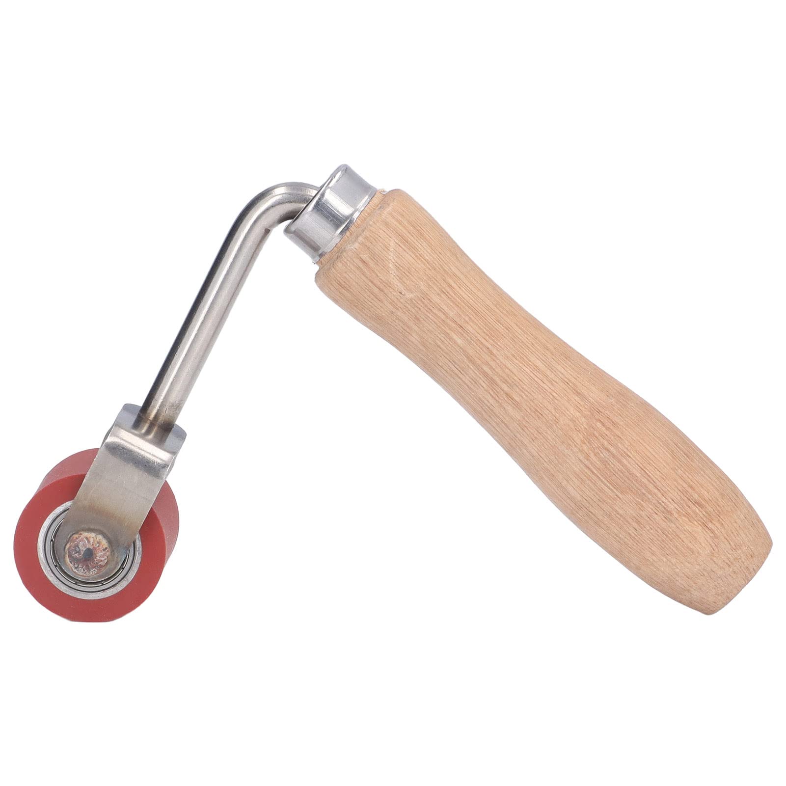 Rodillo Manual de Silicona de 20 mm con ángulo de doblado de 75°, Rodillo para Costuras Resistente a Altas temperaturas hasta 260 °C, Herramienta ergonómica con Rueda de presión