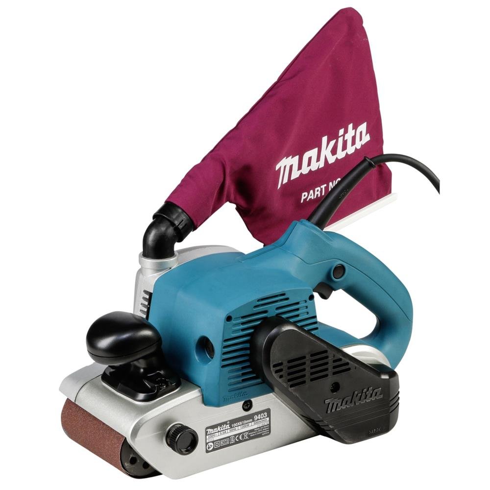 Makita Colour 9403J Belt Sander 100 Mm,