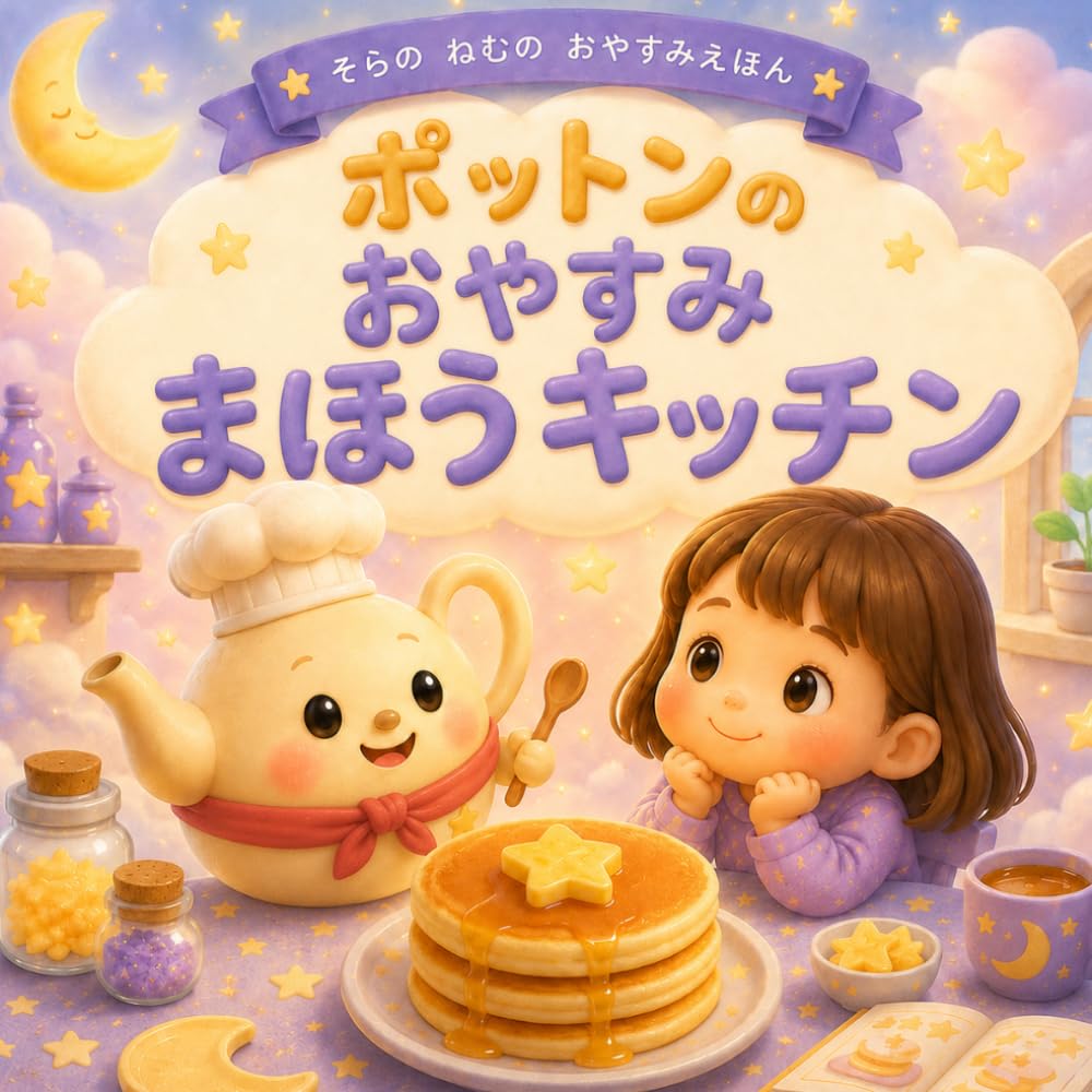 ポットンの　おやすみまほうキッチン (そらの　ねむの　おやすみえほん)