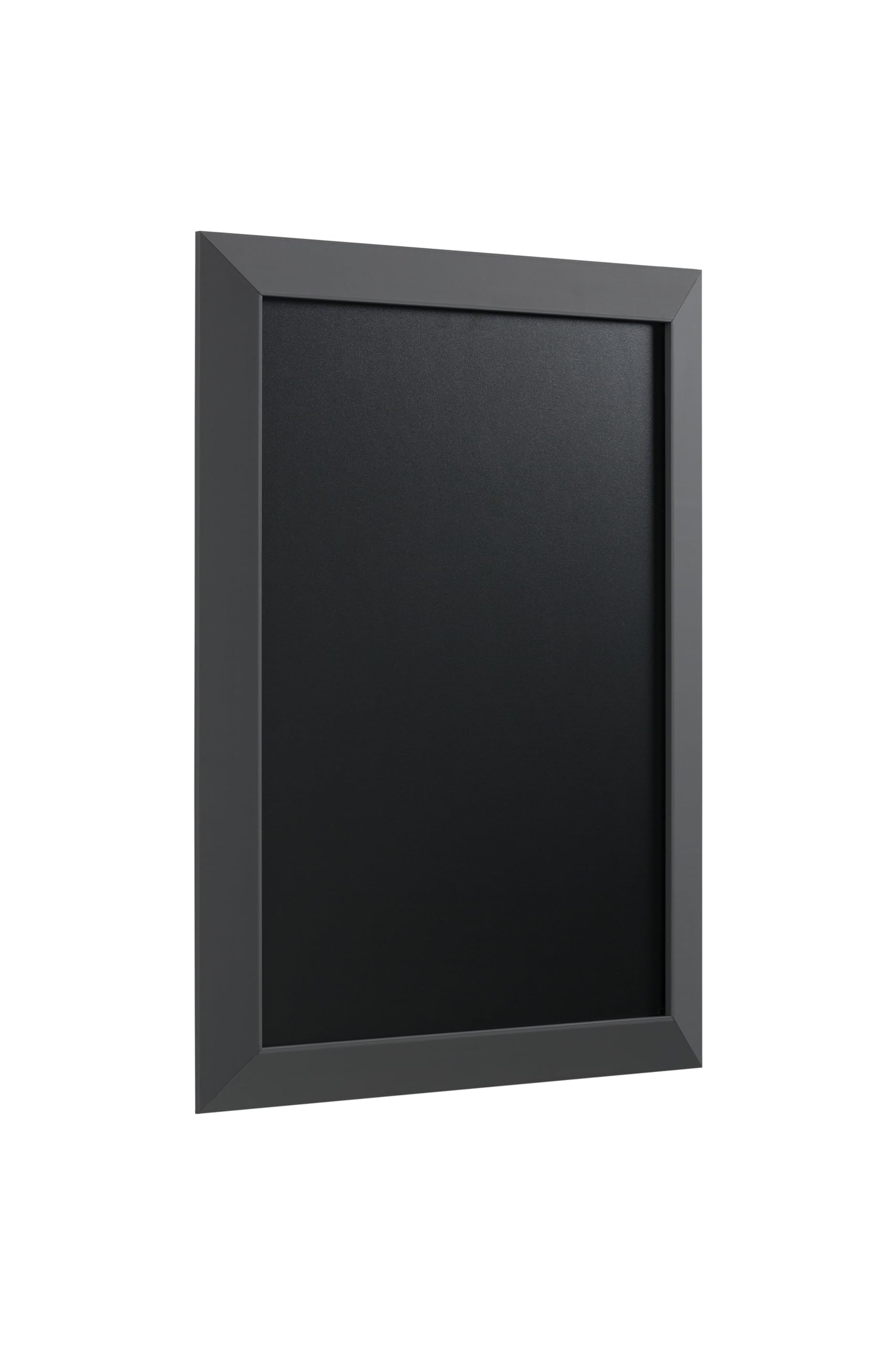 Bi-Office, Blackboard Kamashi antracyt, tablica do pisania kredą z ramą z płyty MDF, 90 x 60 cm