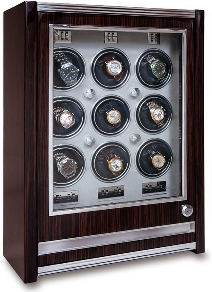 Rapport Paramount Macassar Nine Watch Winder