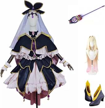 Amazon.co.jp: 森亜るるか キュアアルカナ・シャドウ コスプレ衣装+