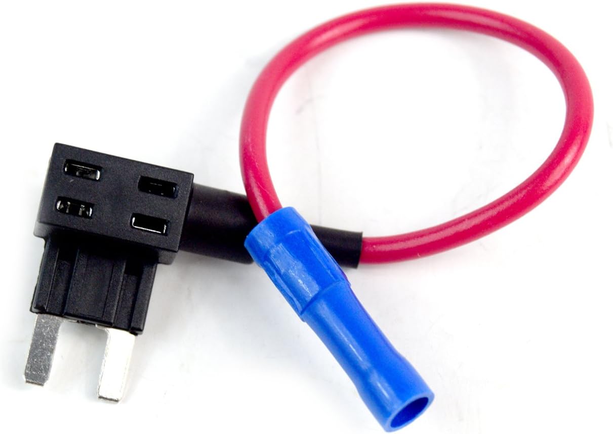 20 Pack ADD-A-CIRCUIT BLADE STYLE ATM LOW PROFILE MINI FUSE HOLDER FUSE TAP