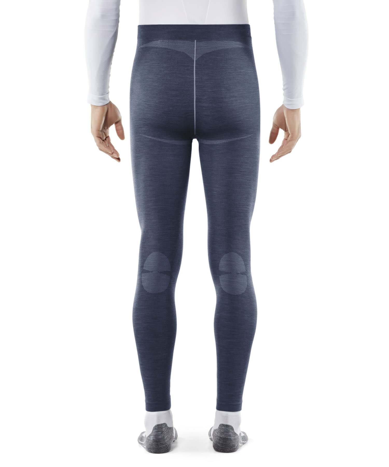 FALKE Uomo Wool-Tech Regular Long calzamaglia sportiva tecnica intimo funzionale termico per clima freddo e molto freddo traspiranti termoregolanti antiodore sostenibili lana filo funzionale 1 pezzo | in lana merino per temperature da fredde a molto fredd