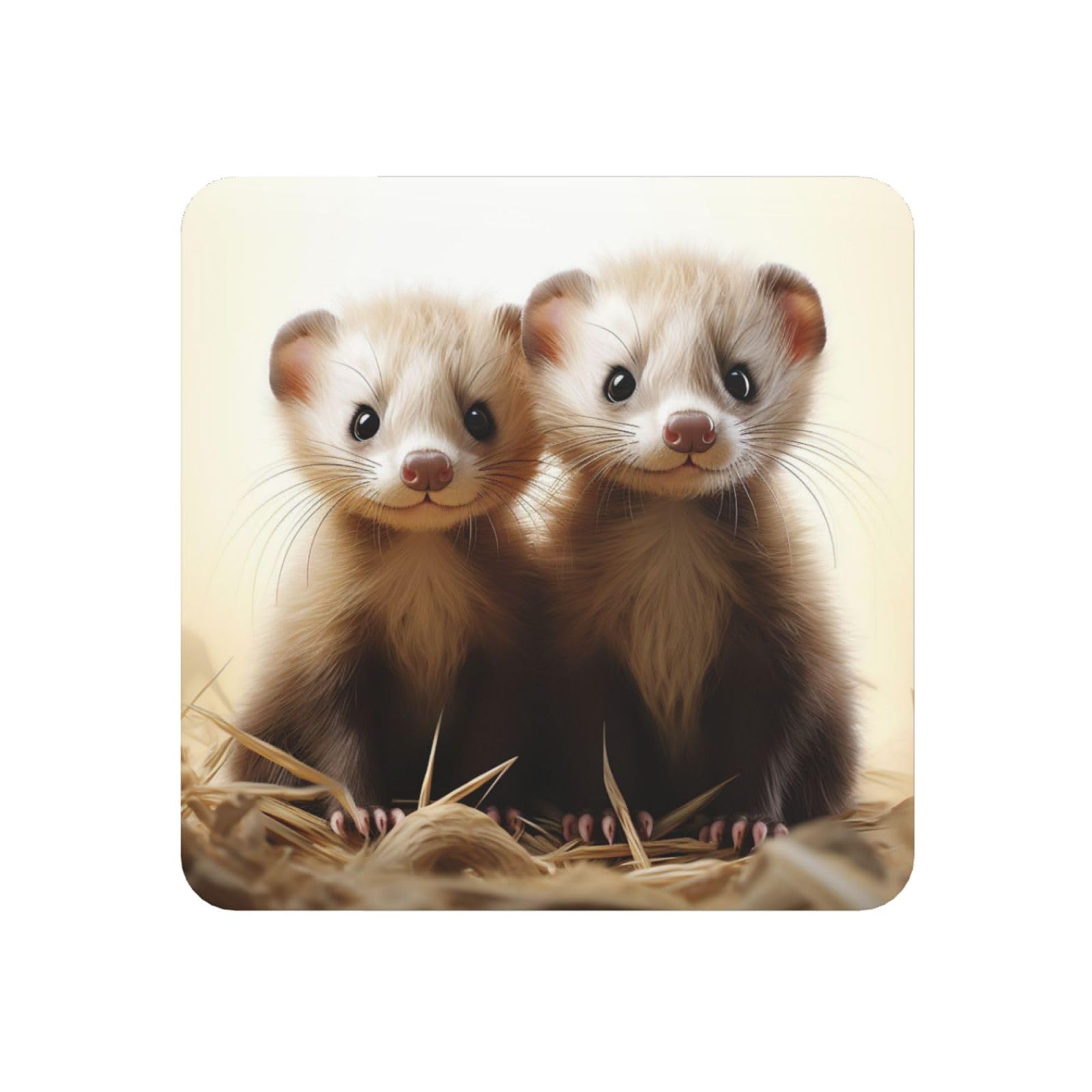 Fridge Magnets Waterproof Personalized Magnets for Fridge Ferrets Refrigerator Magnets Home Decoration Magnetic Sticker for Locker Accessories Whiteboard Kitchen Office Decor