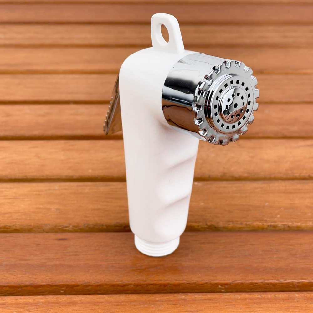 GATE14® Kit de douche pour bateaux et camping-cars avec pommeau de douche à levier Container ovale de 4 m