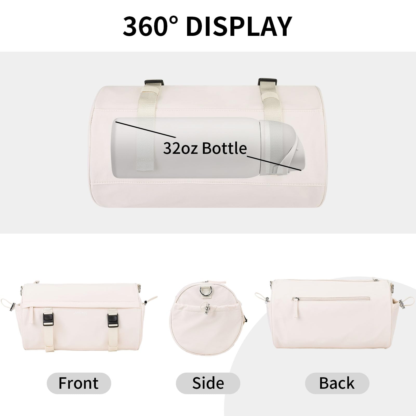 Bolsa pequeña de gimnasio para mujer y hombre, bolsa de viaje de 11L con bolsillo húmedo y soporte para esterilla de yoga, bolsas deportivas de entrenamiento para fitness, baile, natación