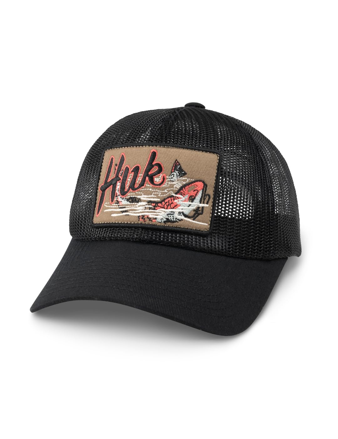 HUK Mens Trucker Anti-Glare Snapback Fishing Hat