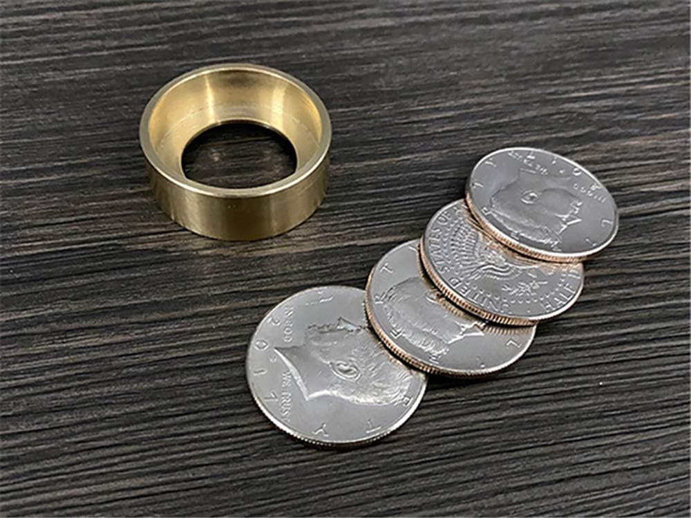 Enjoyer Space Box 2.0 by Oliver Magic Coin Appear/Vanish Close Up Magic Coins Gimmick Illusion Magic Mentalism