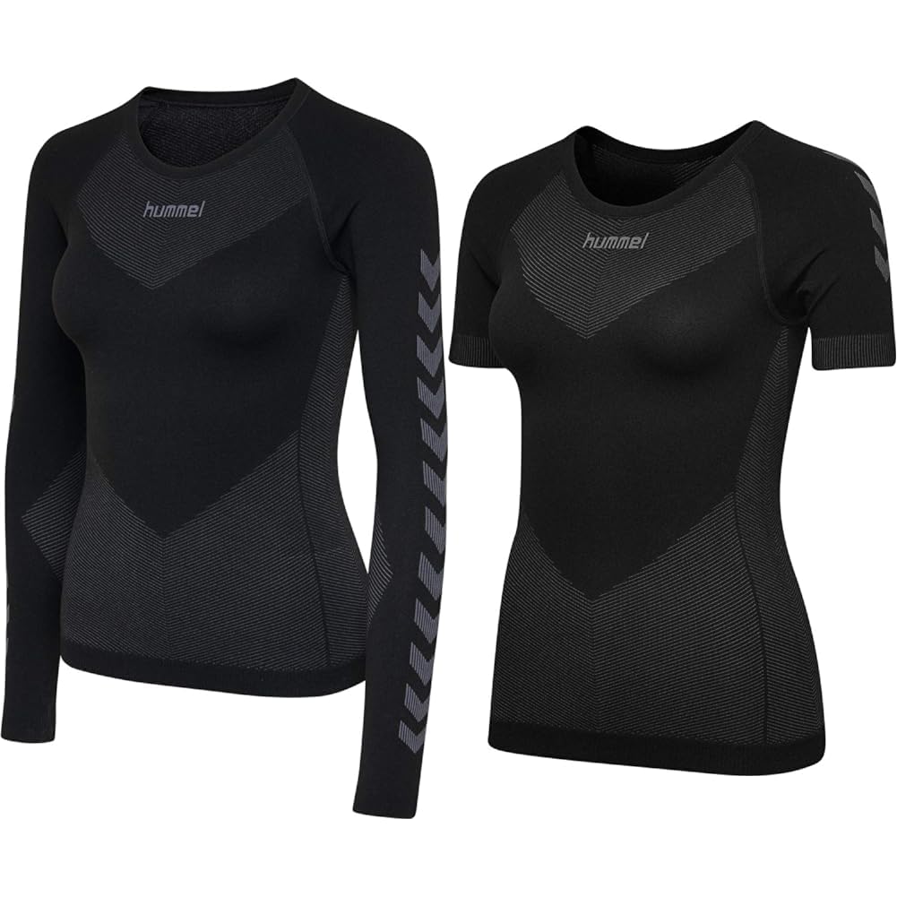 hummel Damen First sømløs Jersey L/S Trikot, Schwarz, XS-S EU & Damen Hmlfirst Seamless Jersey S/S Woman