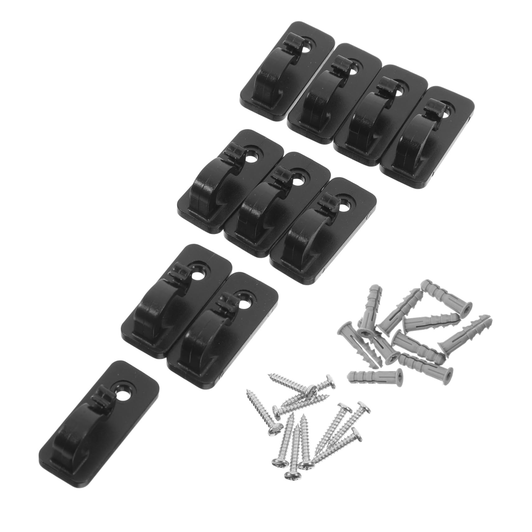 Holibanna 10pcs Outdoor String Light Hooks Clips for Garden Patio Decor for Hanging Lights Clothes Lightweight Items for Holiday Parties Year Celebrations