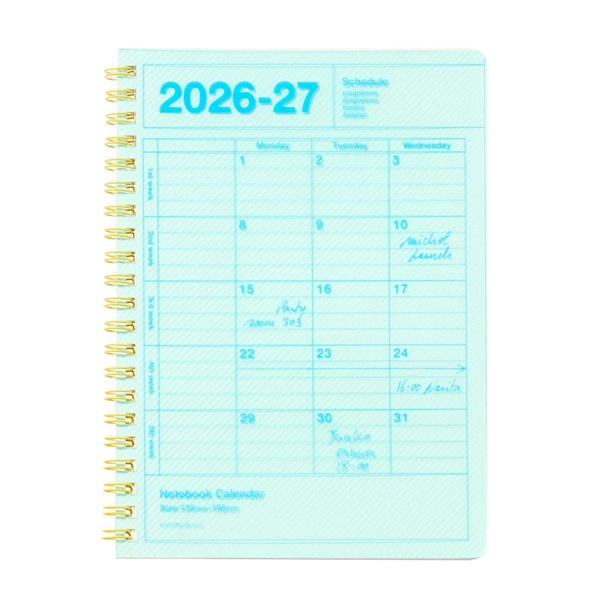 BBS 車検証入れ & ノートブック※2026年卓上カレンダー付き Amazon.co.jp: 手帳 2026 スケジュール帳 2026年4月始まり 月間