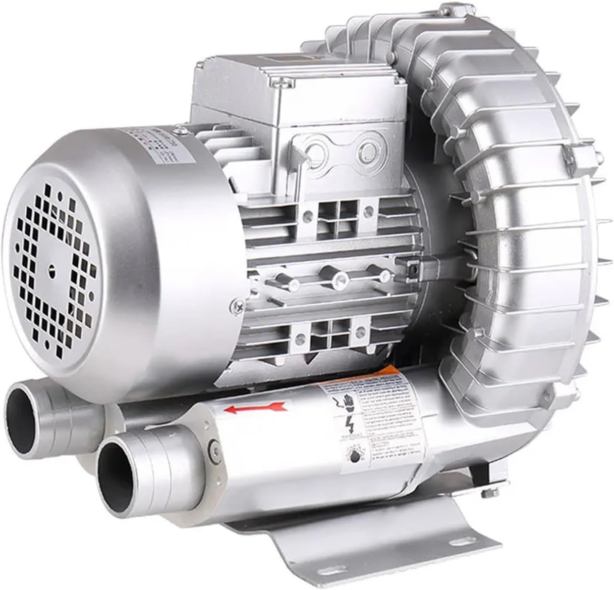 Industrial Powerful Blower High Pressure Vortex Fan Centrifugal Fan Vortex Air Pump Vacuum Pump Extractor de aire(370W)
