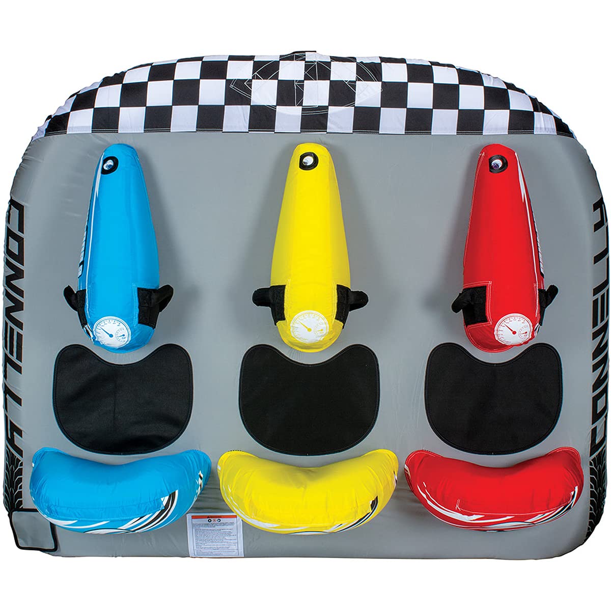 Connelly CWB Daytona 3-Rider Towable Tube, Multi, 78