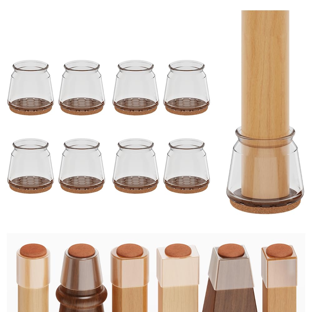 【60%OFF】【645円】 SKYFLY 傷防止 防音 椅子脚カバー 8個入