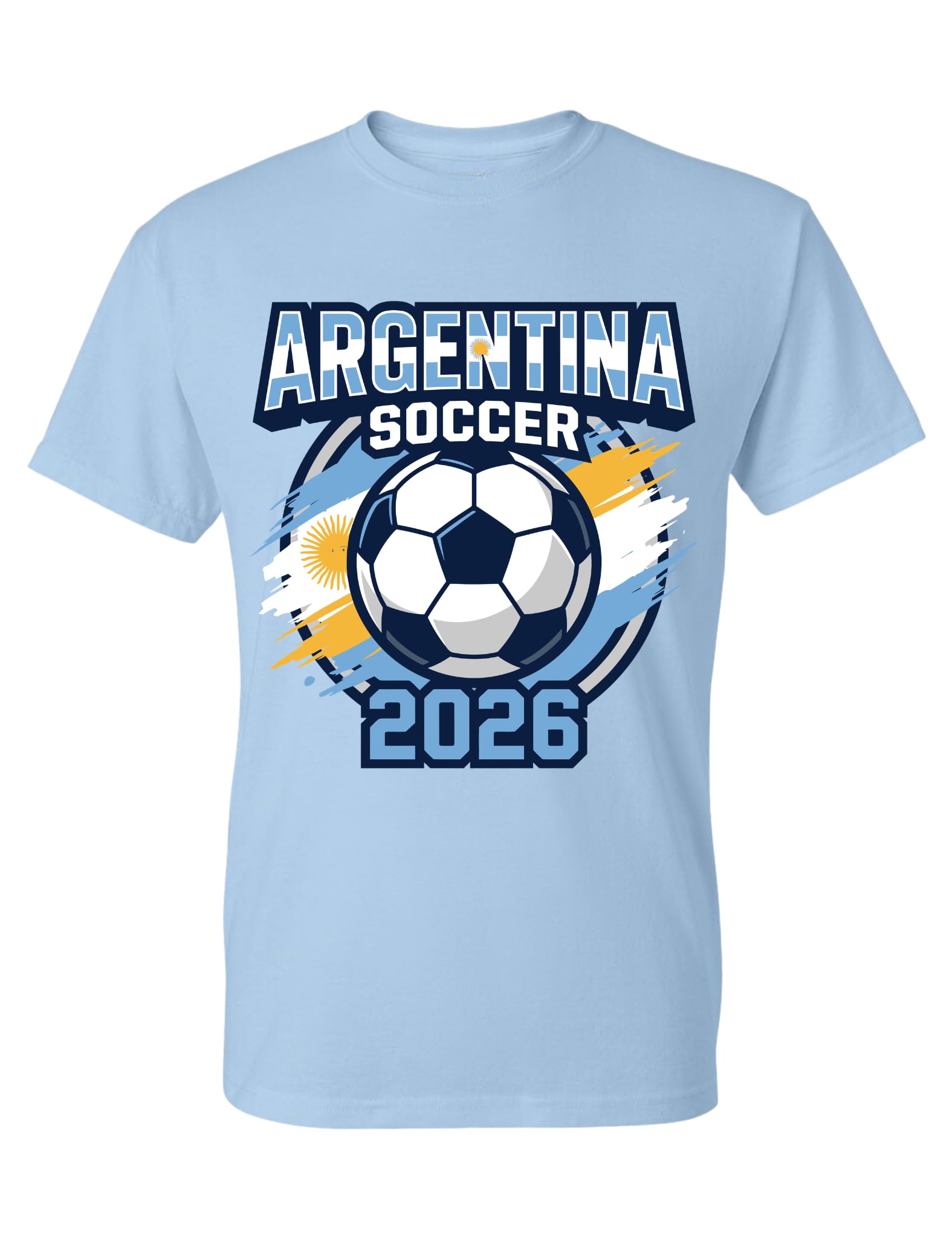 2026 Soccer World Cup Favorites T Shirt and Water Bottle Fan Gear Matching Supporter Merchandise