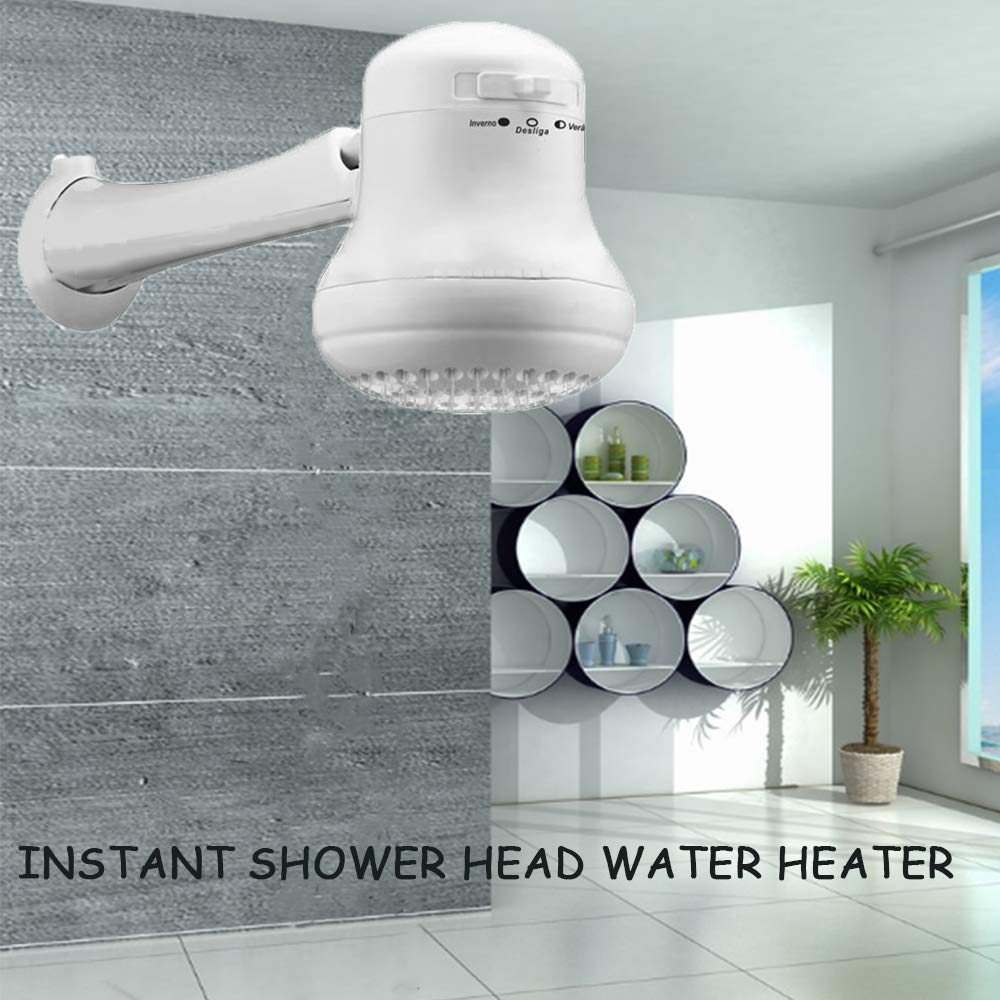 Zinnor Instant Shower Head Water Heater 110V Electric Shower Head