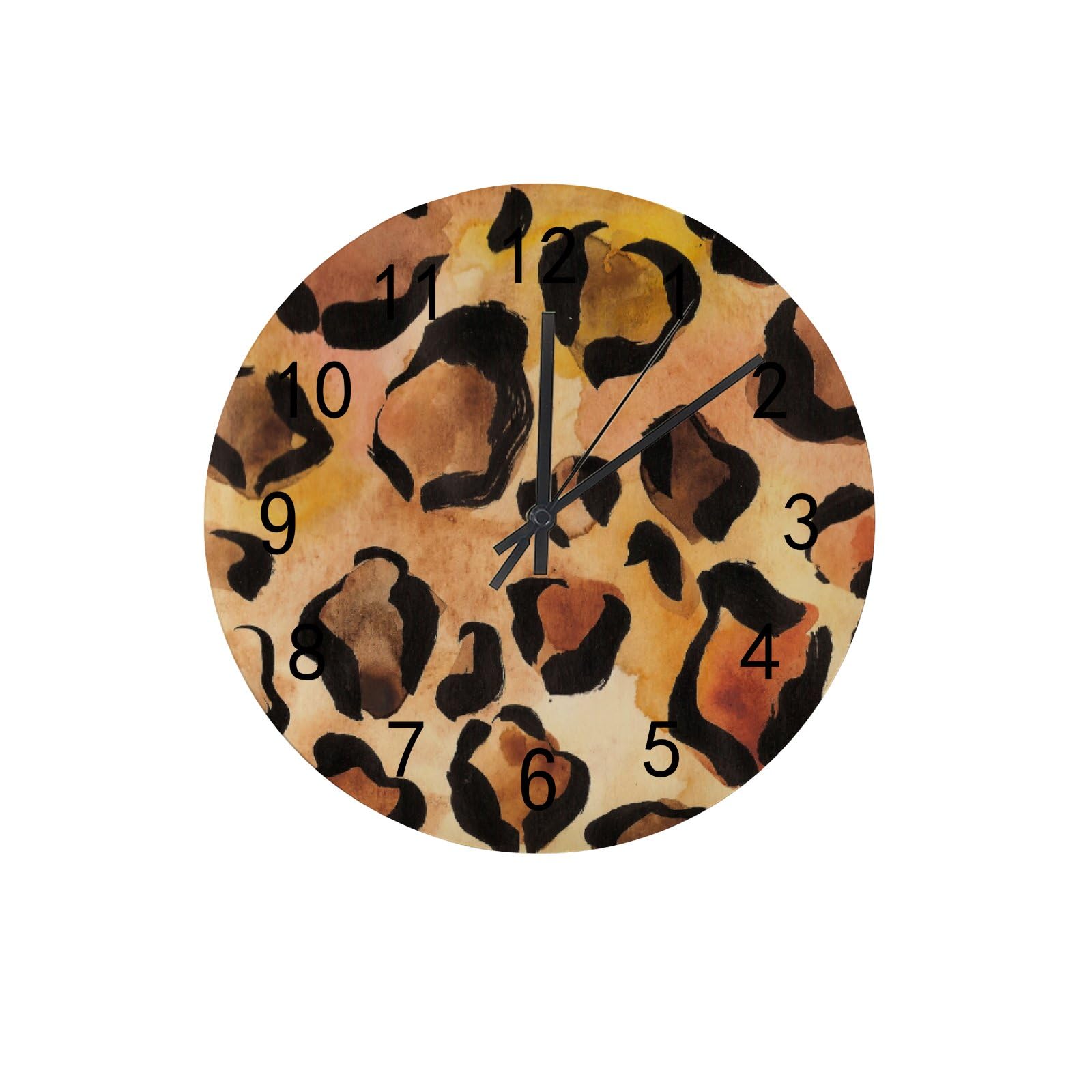 Horloge murale ronde silencieuse sans tic-tac pour classe et bureau