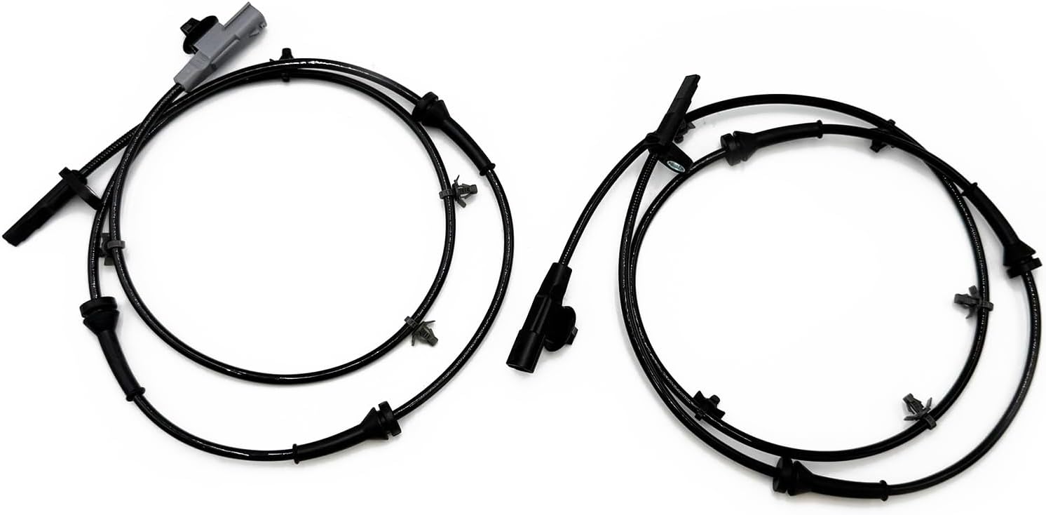 2Pcs Rear Left and Right ABS Wheel Speed Sensor Compatible with Nissan 2009-2014 Maxima 2009-2013 Altima L4 V6 2.5L 3.5L Replaces 47901-ZX70A 47901-9N00A 47900-ZX70A 47900-9N00A