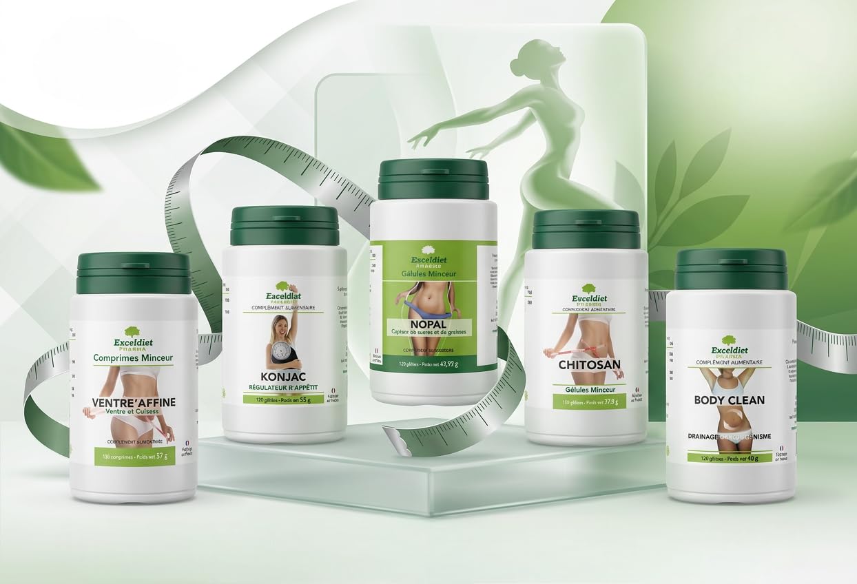 Cure Minceur Perte de Poids | Sur 90 Jours | Coupe Faim Brûleur de Graisse | 600 Comprimés / Gélules | Homme et Femme