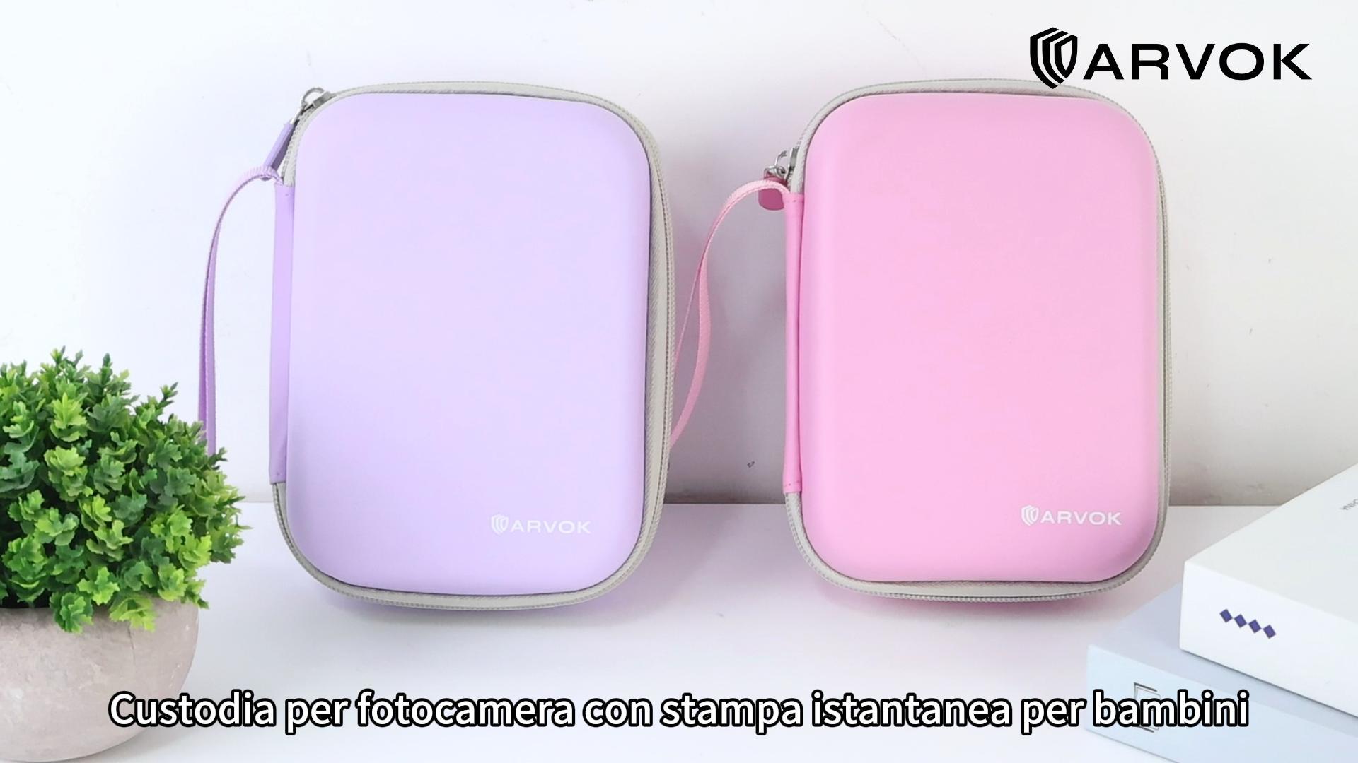Againmore Custodia per fotocamera per bambini, compatibile con i bambini verdi, per Uleway/per Gofunly/per fotocamera digitale NUOTUN, blu profondo, 17.02 cm x 11.99 cm x 8.00 cm, No