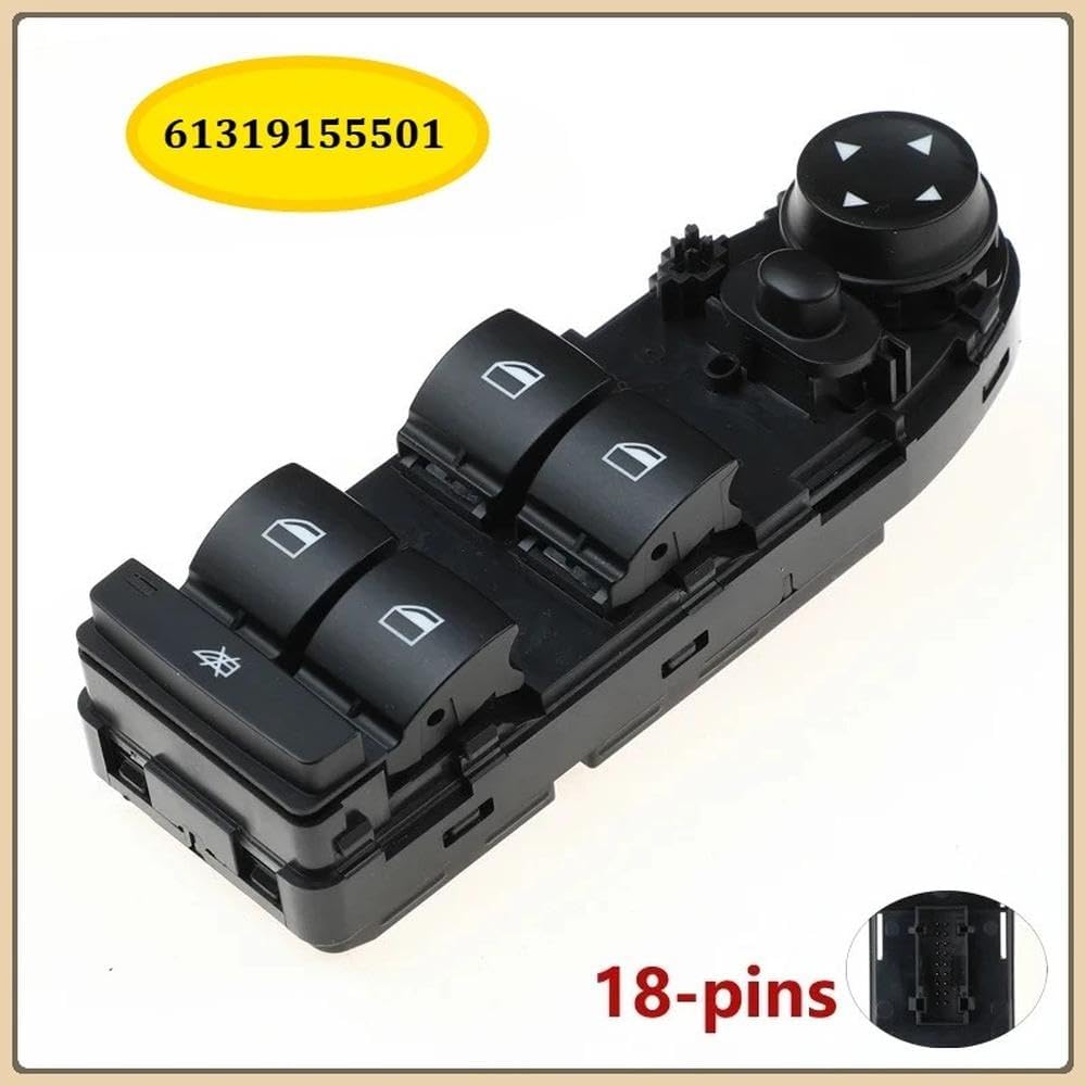 Car Interior 18Pins Door Mirror Window Control Switch Button Replacement Car Accessories For BMW X5 X6 E87 E90 E91 E70 E71