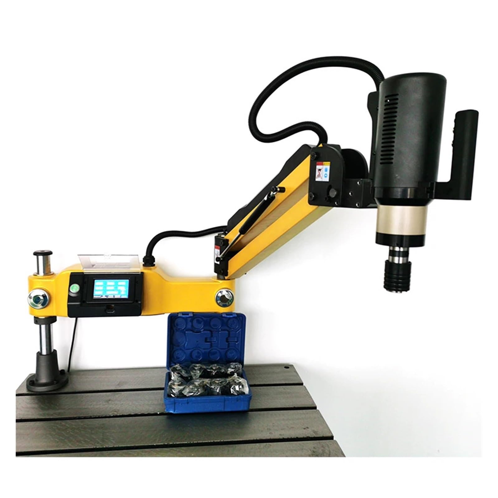 Máquina De Roscar Eléctrica Tipo Universal M3-M30 AlineacióN Precisa De Los Agujeros