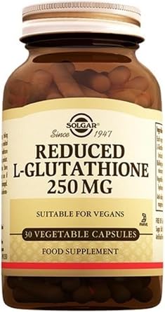 Solgar L-Glutathione 250 mg (Reduced) 30 Capsules