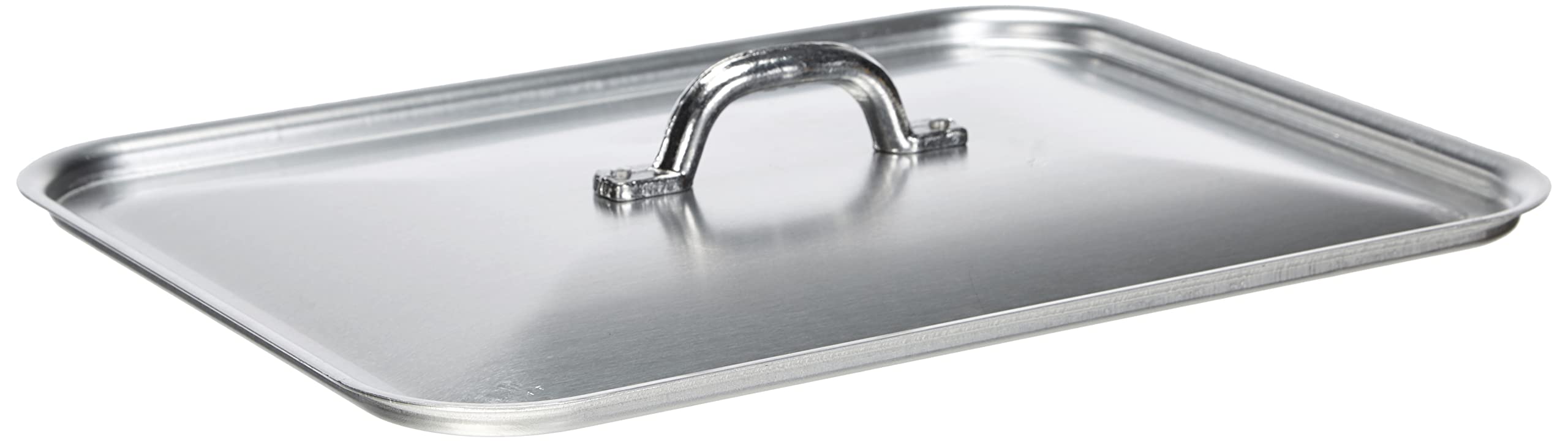 Pentole Agnelli Family Cooking Aluminium Rectangular Roasting Lid, Dimension 32 x 23 Cm.