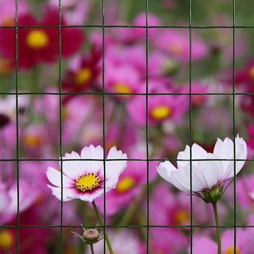 Miniatura 10 de MTB - Valla económica de malla de alambre soldada galvanizada para jardín, 48 x 25 pies 2 x 3 pulgadas, 16GA