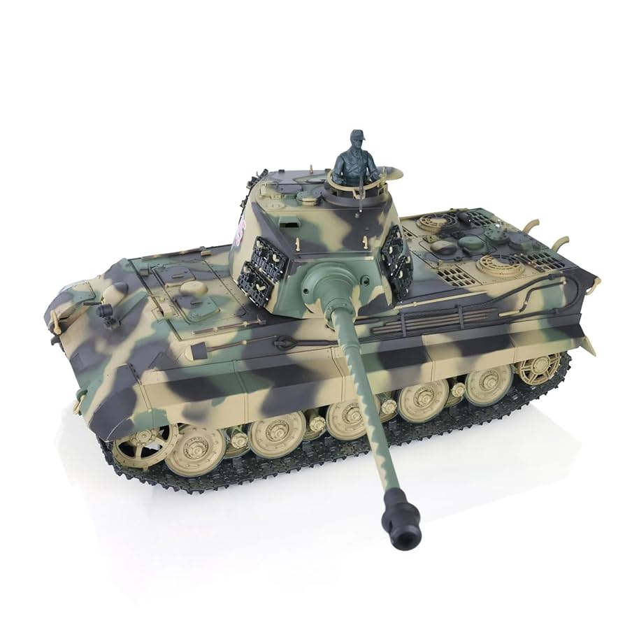 ヘンロン 1/16スケール 　ティーガーⅡラジコン 全金属シャーシ完成品 新品 Amazon.co.jp: ☆7.0 ver☆ 1/16 戦車ラジコン ドイツ重戦車