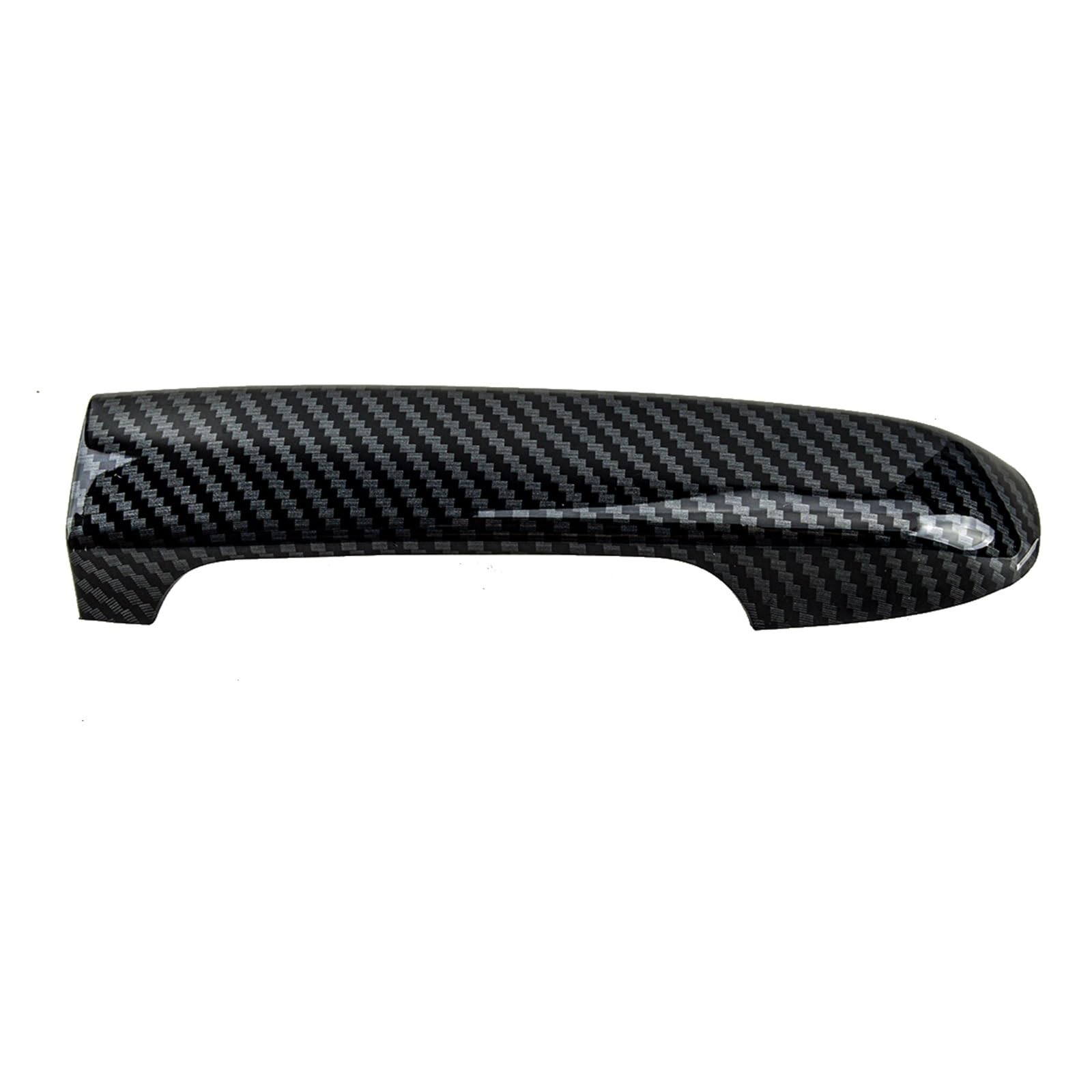 DEHIWI Maniglie interne per portiere 8 Pz/set Nero In Fibra Di Carbonio Stile Porta Laterale Maniglia Tappo Di Copertura Trim Per Impreza Berlina Hatchback 2011 2010-2008 LHD