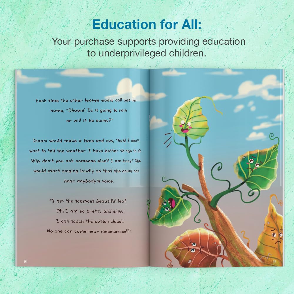 Leaves of Humility: Illustrated English Short Moral Story Book for Kids by Sonalika Publications 1