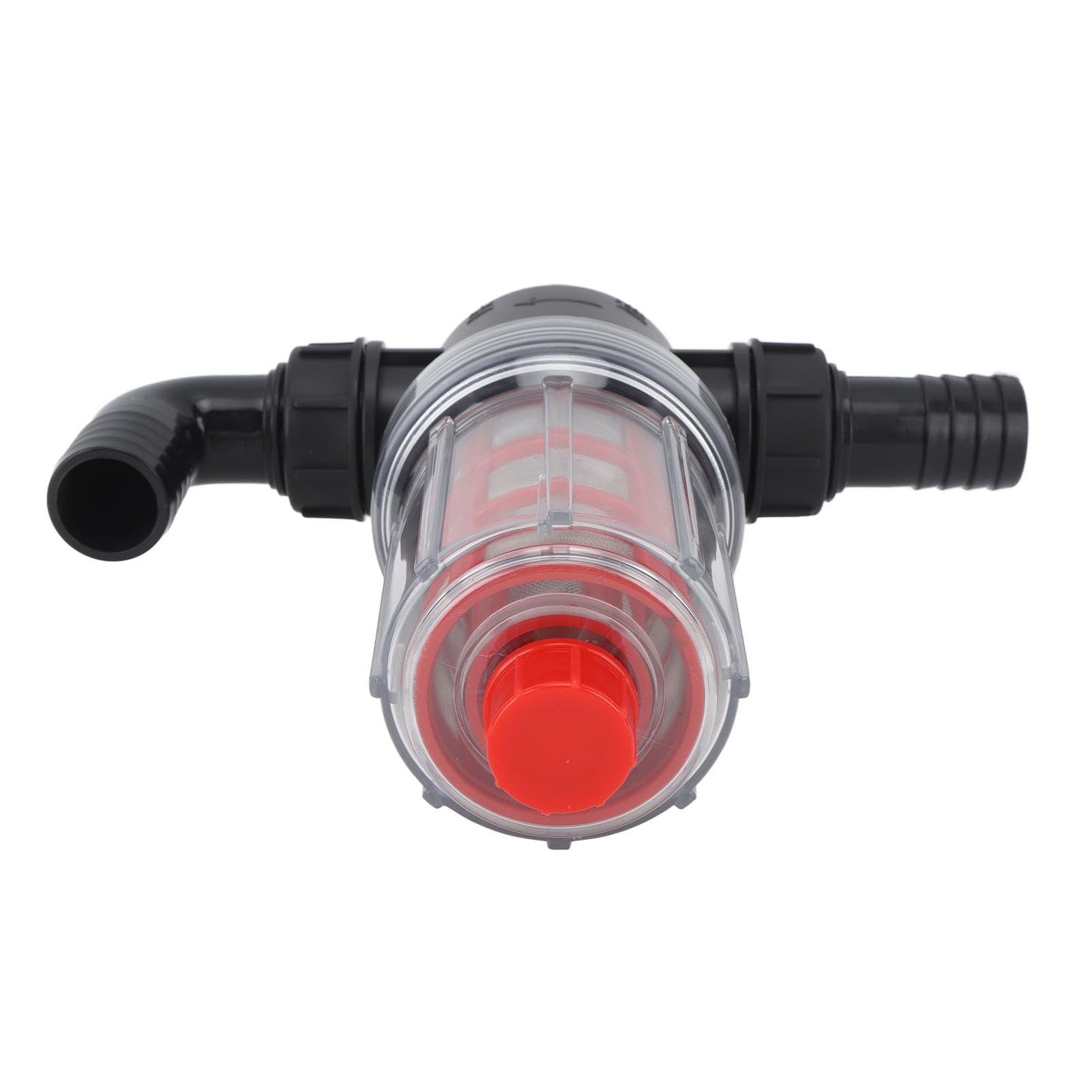 SIXRUN Filtro per Pompa dell'acqua per Irrigazione Filtro in in Plastica e Acciaio Inossidabile 304 Doppio Strato 40 e 60 Mesh Ad Alto Flusso per Tubo per Pompa per Irrigazione del Prato da