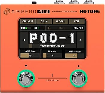 Amazon.co.jp: Hotone Ampero Mini MP-50 ギター ベース アンプ