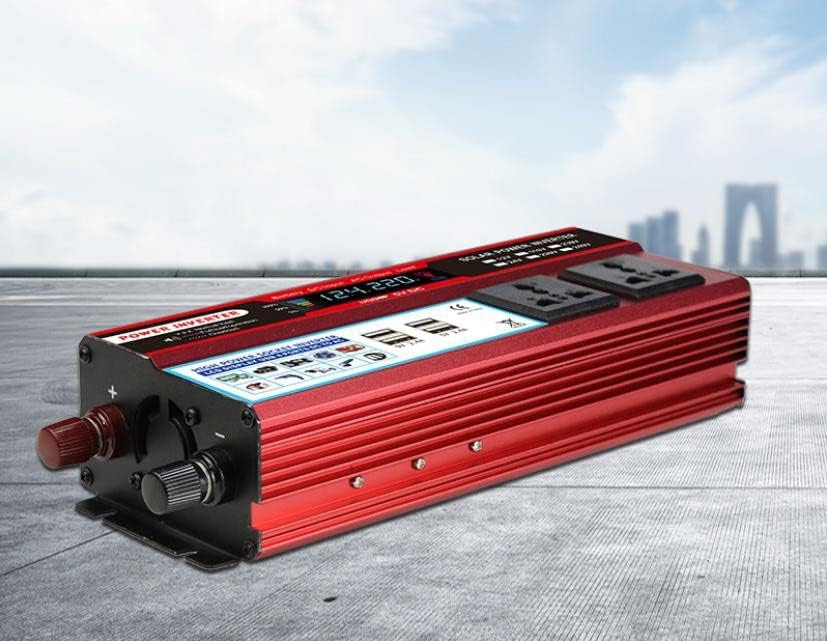 GuoYq Step Up Step Down Voltage Converter, Inverter kit, Voltage converter, DC 12V / 24V to AC 110V / 220V 12V to 110V,2000W