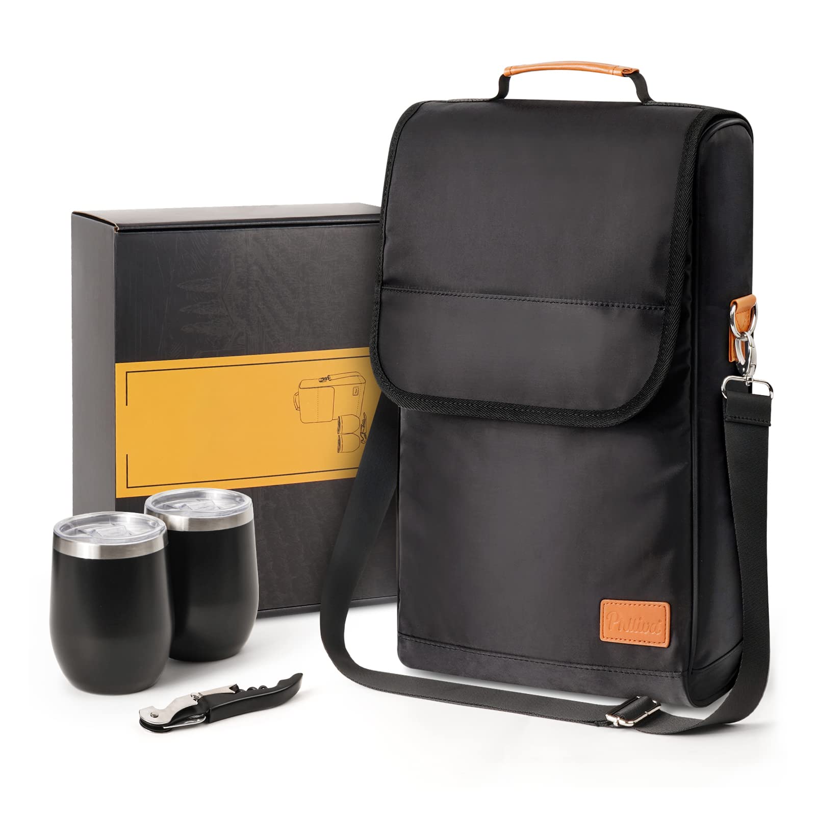 Philiva 3 Bottle Wine Tote Bag