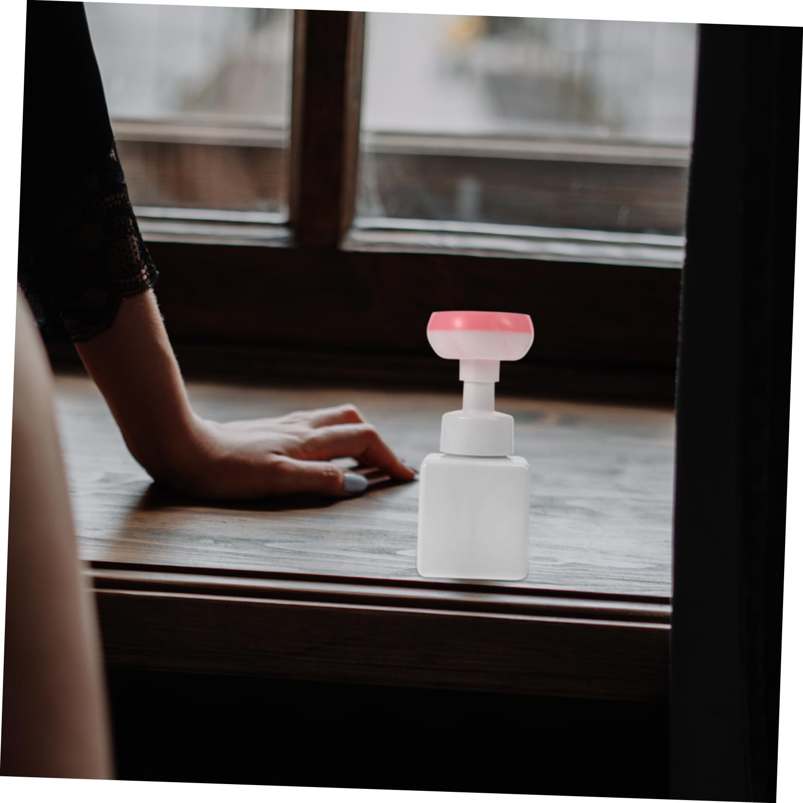 MAGICLULU 4 Pz bottiglia di fiori flaconi con pompa da viaggio flaconi di shampoo ricaricabili contenitori per cosmetici contenitori cosmetici lozione detergente viso tocco