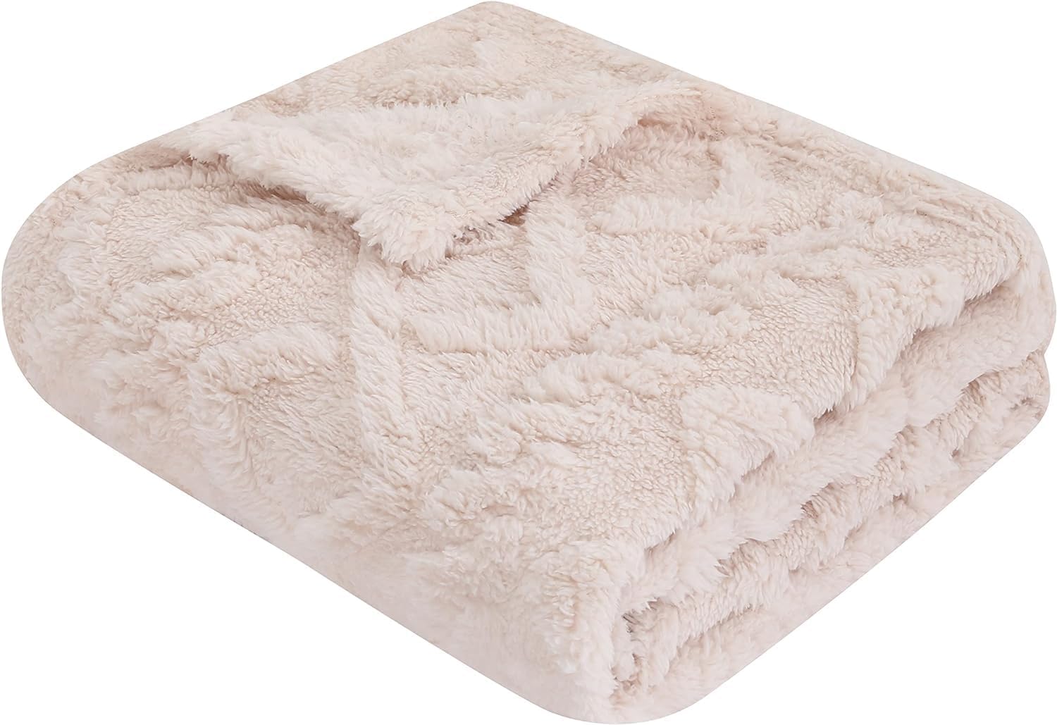 Sherpa Baby Blanket for Girls Toddlers Fleece Fluffy Fuzzy