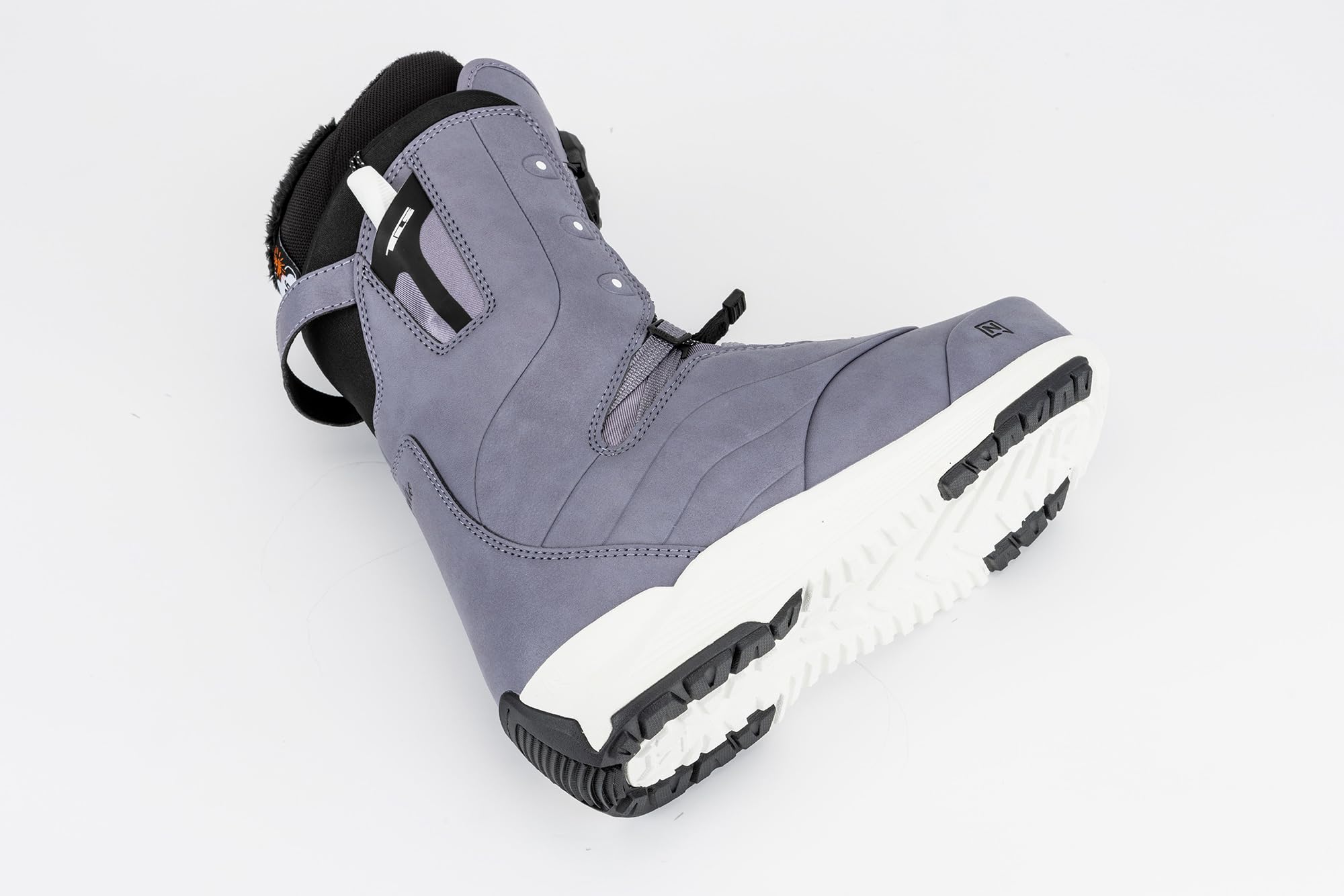 Nitro Crown TLS Botte de Snowboard légère pour Femme avec système de laçage Rapide Allround Freestyle Freeride Softboot, Lilac, 24,5