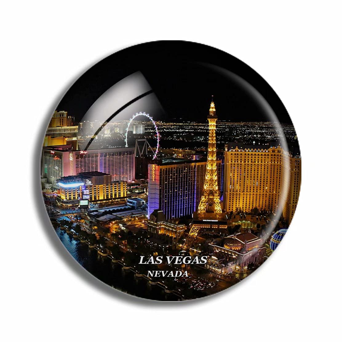 Weekino Crystal Fridge Magnets Las Vegas Nevada Usa Travel Souvenir Funny Sticker For Gift Home Decoration Office Whiteboard