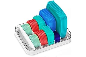 Tupperware Lid Organizer for Optimal Kitchen Efficiency (12"" Deep Cabinets)