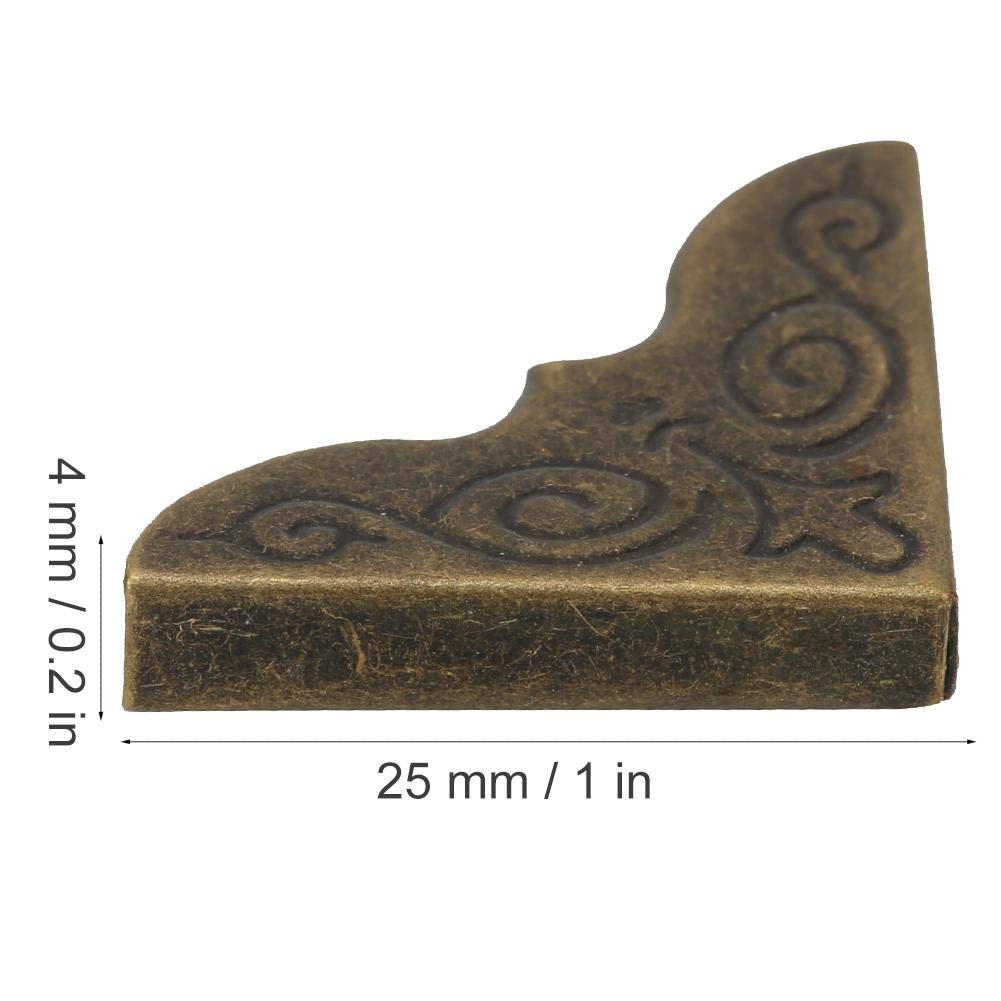 Coin Métal Protecteur De Coin Bronze Style Alliage Meubles Décoratifs