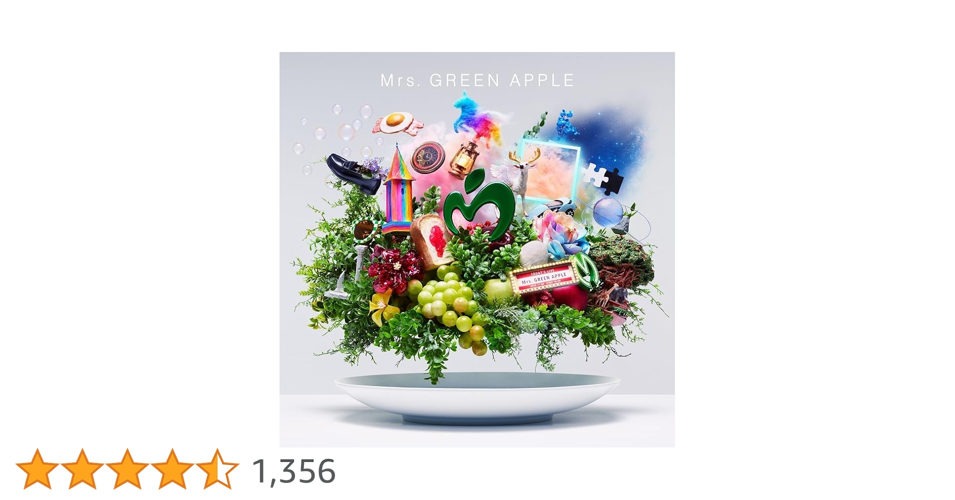 ミセスグリーンアップル 10 BOX【Blu-rayとシャツ欠品】 Amazon.co.jp: ミセスグリーンアップル 「 10 」 Mrs. GREEN APPLE